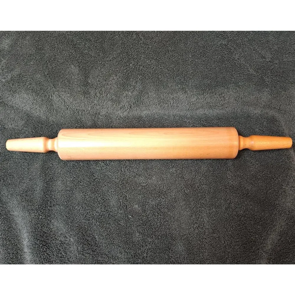 Hardwood Vintage Rolling Pin Circa 1950s - 1960s